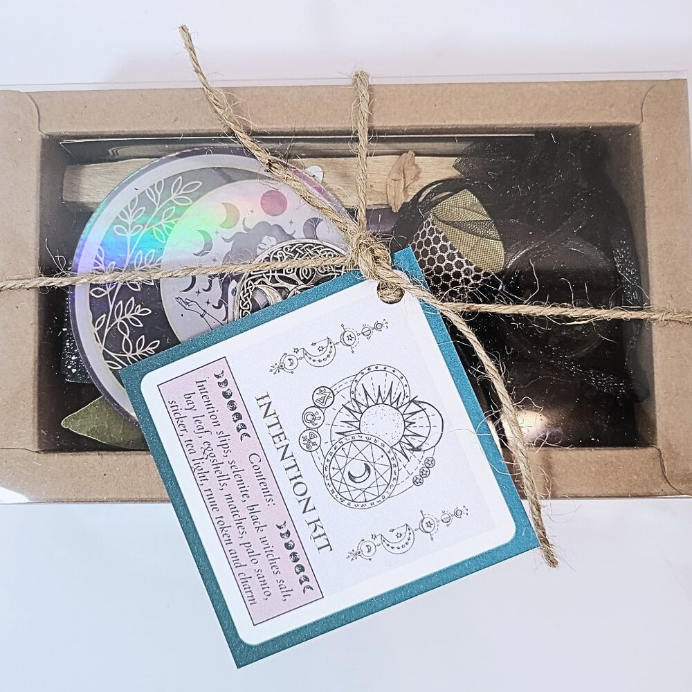 Mystical Intention Ritual Kit – Crystals, Stones, Herbs & More - Picture 10 of 10
